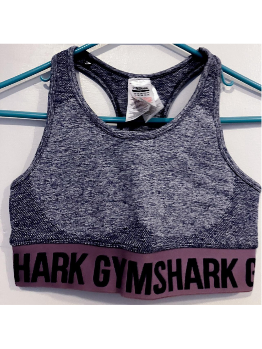 💪🖤✨ Gymshark Flex Sports Bra "Purple Marl" ✨🖤💪